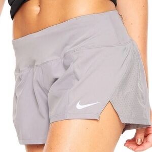 Nike Women's Light Gray Solid Boardshort Shorts